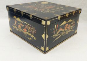 1960s Huntley And Palmers Oriental Casket Tin