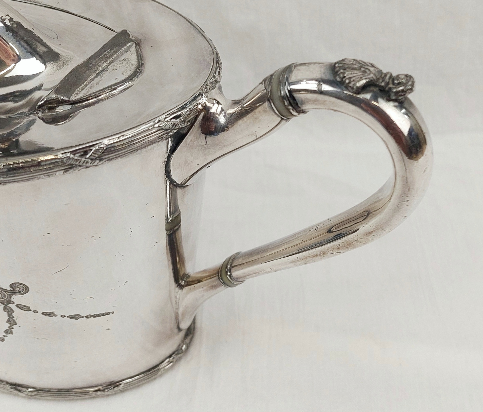 Antique Silver Plate Teapot by A.E Weeks of Southsea - Image 8
