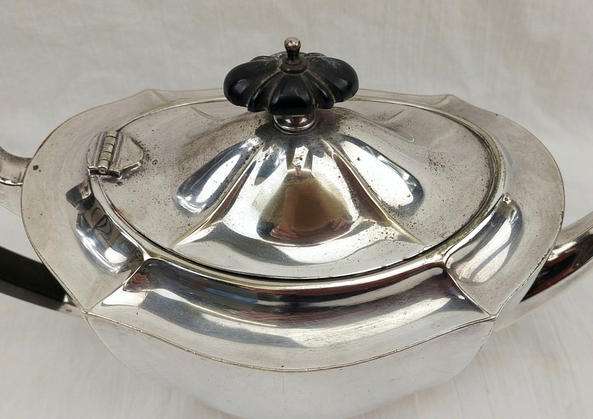 Silver Plate Teapot - Image 2