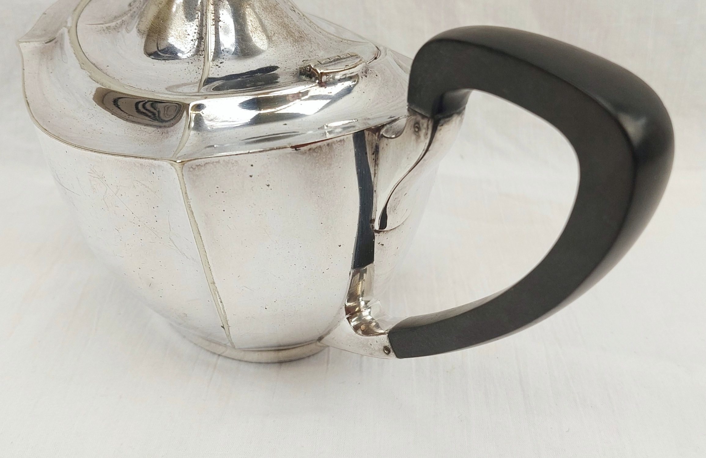 Silver Plate Teapot - Image 6