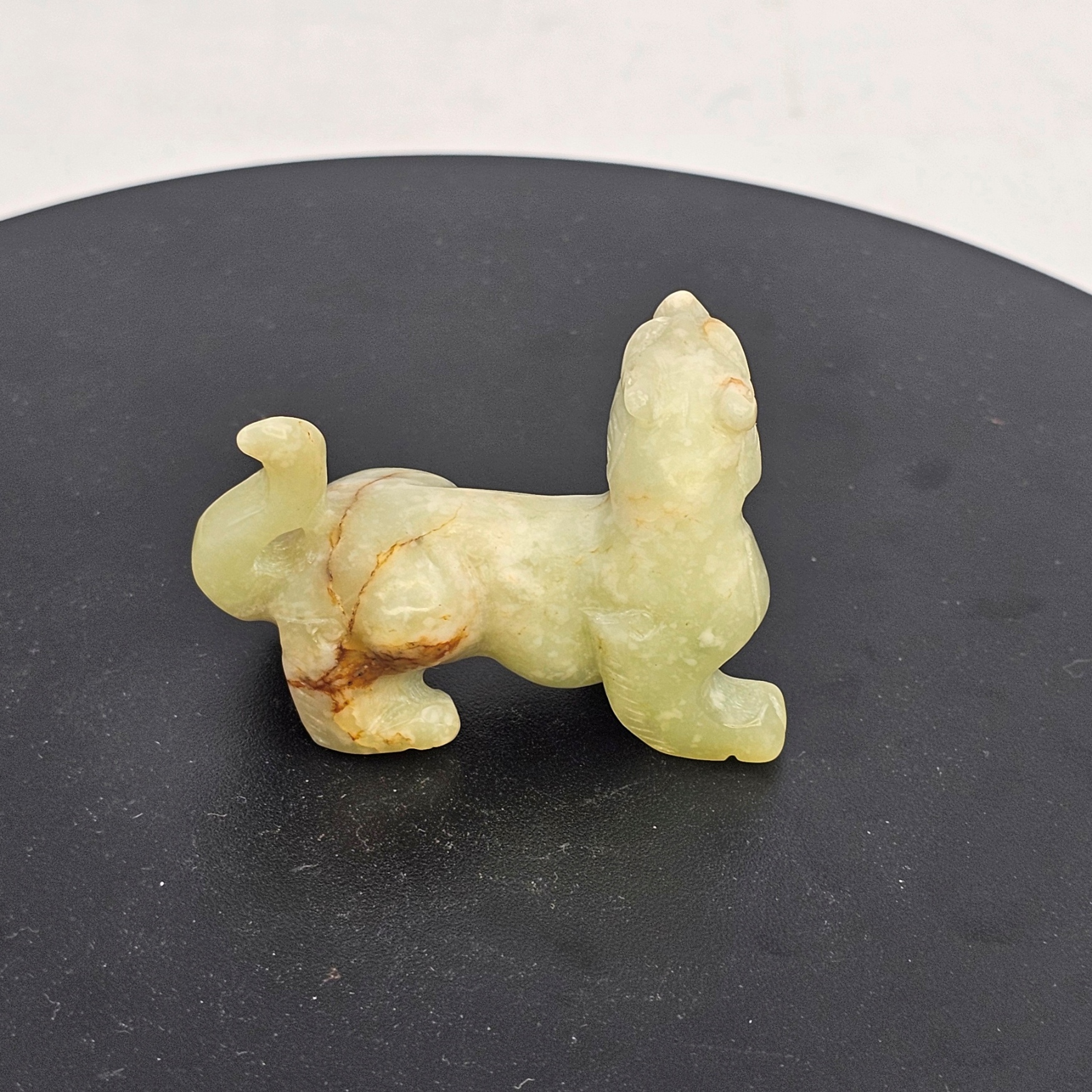 Chinese Qing Dynasty Nephrite Jade Carving Of A Lion - Image 6