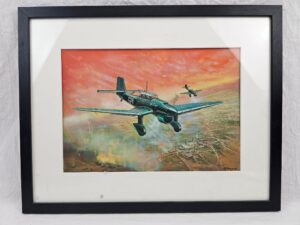 Unique Airfix Junkers Ju 87 Stuka Cibachrome Print By Ken McDonaugh