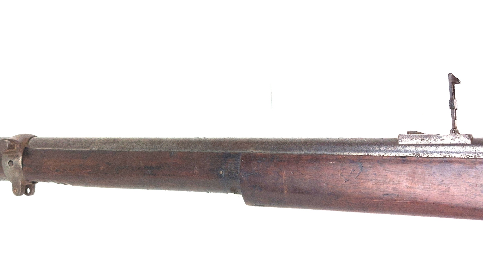 British, c.1882 Dated, Enfield Martini-Henry Mk II Carbine – S-X Strengthened Extractor Upgrade – Liverpool Volunteer Battalion Marked – Original Cleaning Rod, Obsolete Calibre - Image 9