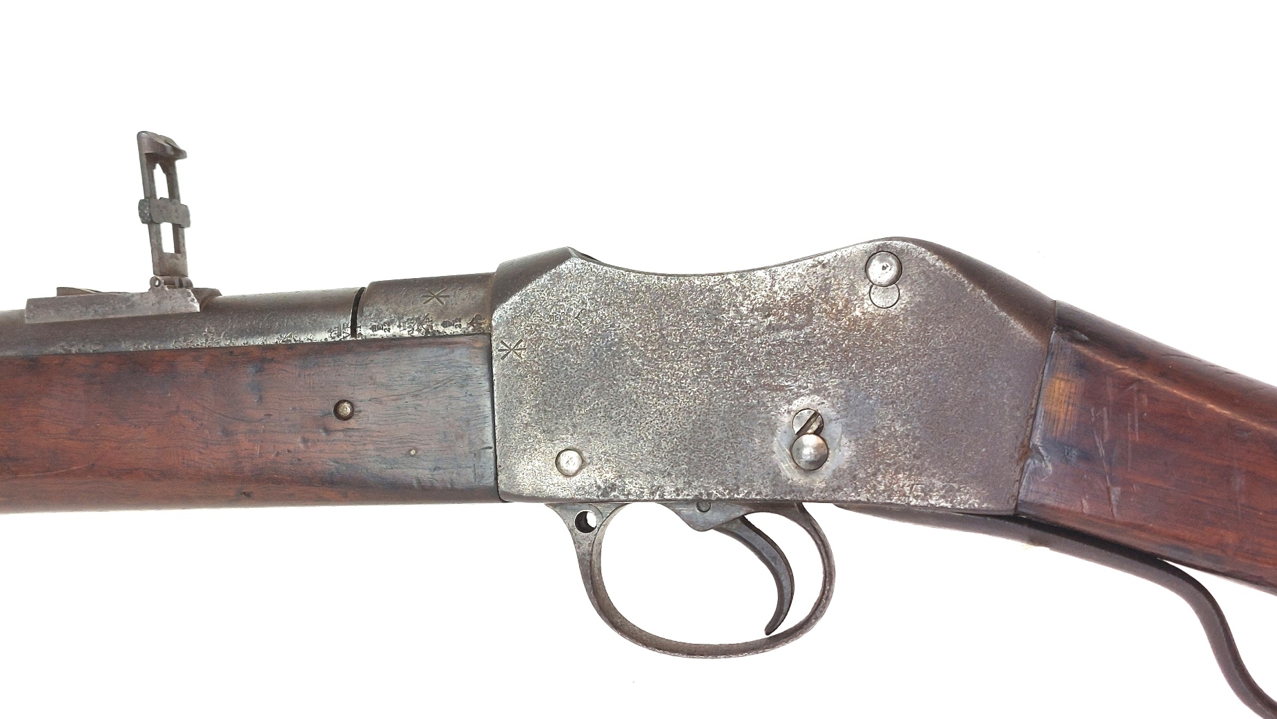 British, c.1882 Dated, Enfield Martini-Henry Mk II Carbine – S-X Strengthened Extractor Upgrade – Liverpool Volunteer Battalion Marked – Original Cleaning Rod, Obsolete Calibre - Image 8