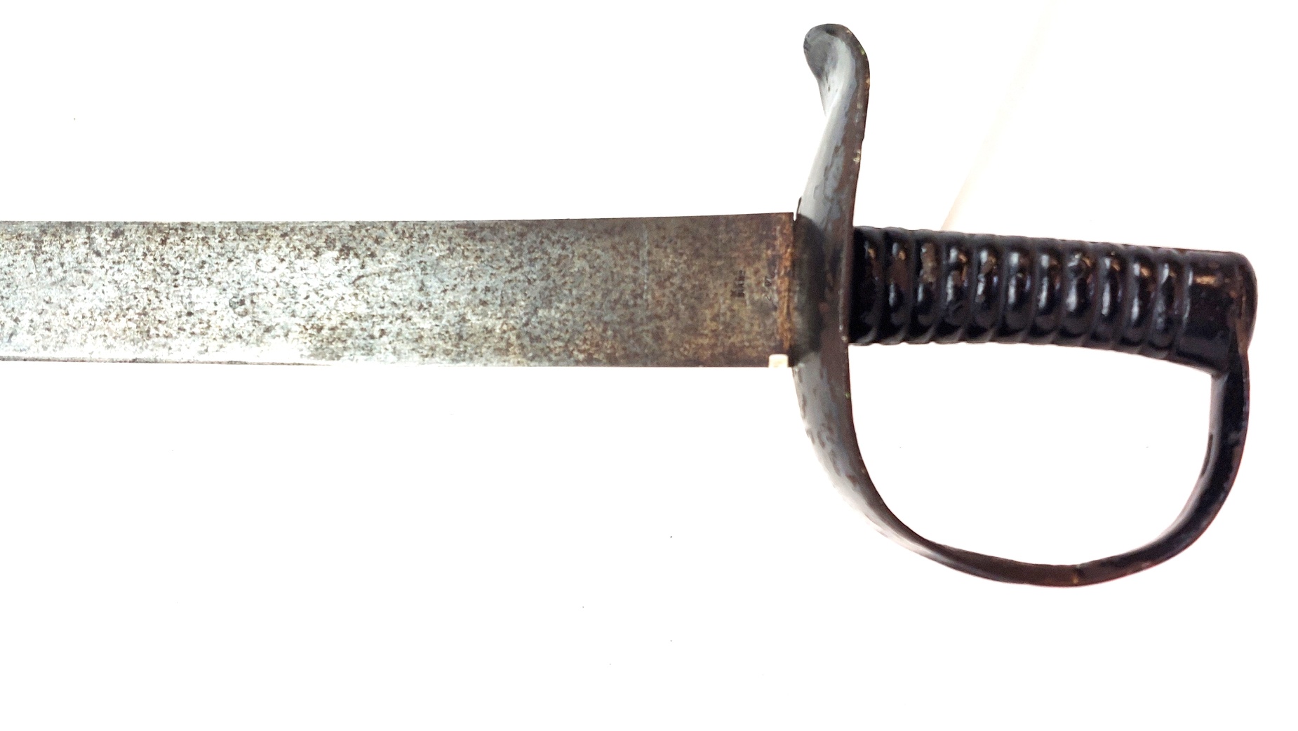British, Dated Feb 1897, Royal Navy Leadcutter / Naval Cutlass by Robert Mole & Sons, Birmingham – War Department Marked – Victorian Naval Issue - Image 6