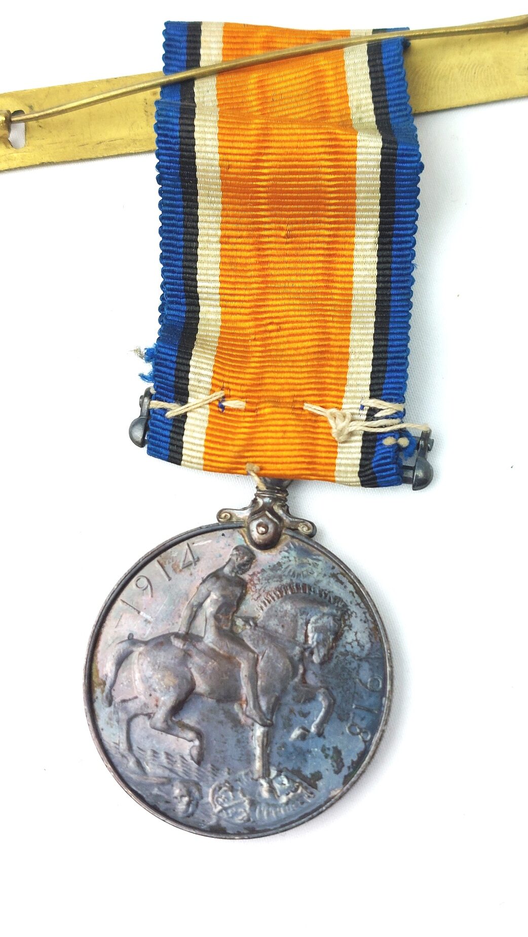 British, WW1, Named 1914–15 Star Trio Medal Group to 852 Pte James Naismith, Argyll & Sutherland Highlanders – Wounded Soldier – Ribbon Bar & Case - Image 9