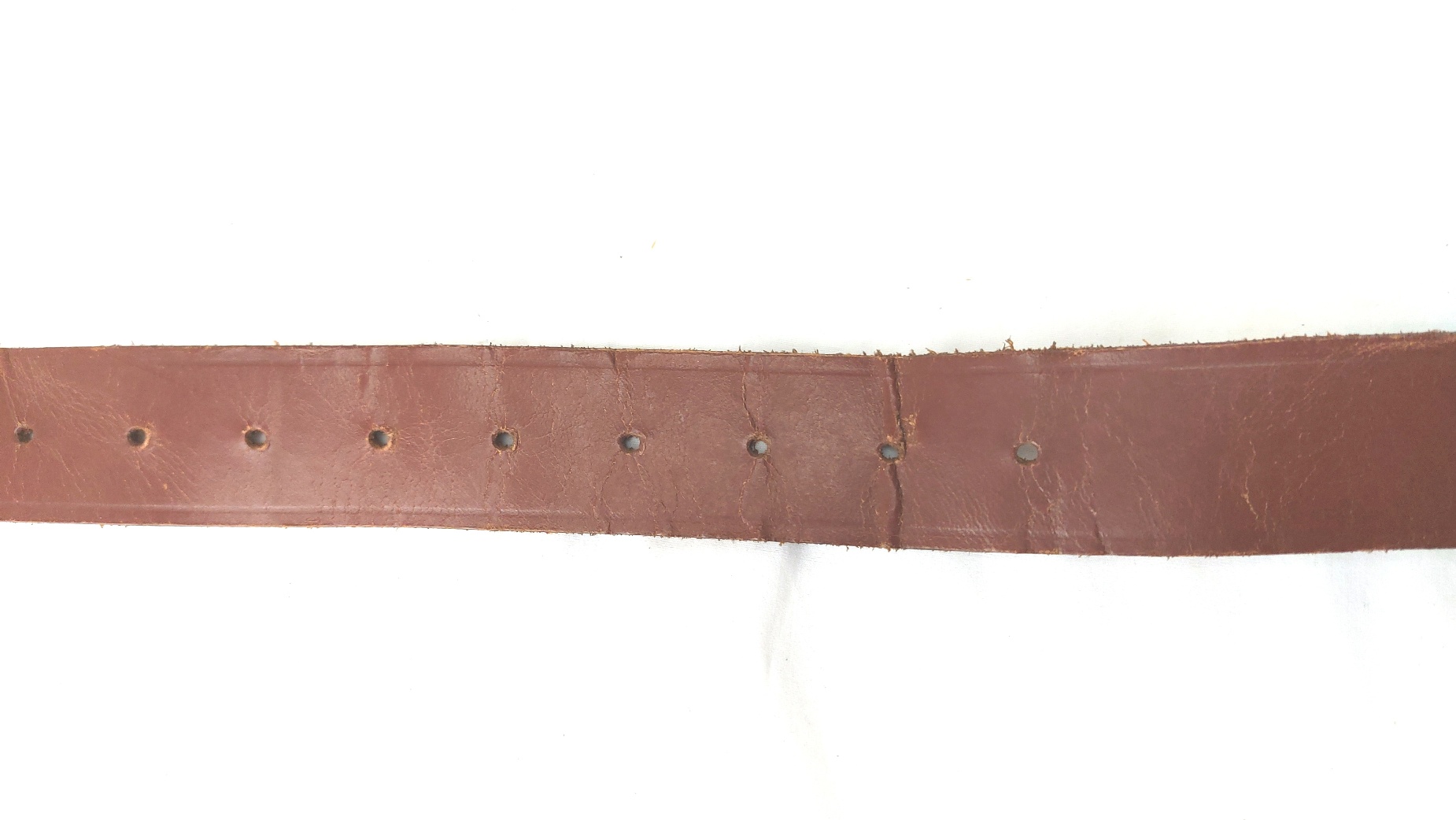 British, Mid-20th Century, The Boys’ Brigade Brass Belt Buckle & Leather Belt – “Sure & Stedfast” Christian Youth Organisation Belt, Size 32 - Image 7