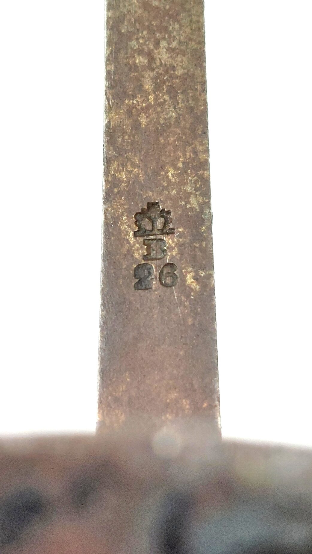 British, Dated Feb 1897, Royal Navy Leadcutter / Naval Cutlass by Robert Mole & Sons, Birmingham – War Department Marked – Victorian Naval Issue - Image 10
