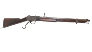 British, c.1882 Dated, Enfield Martini-Henry Mk II Carbine – S-X Strengthened Extractor Upgrade – Liverpool Volunteer Battalion Marked – Original Cleaning Rod, Obsolete Calibre