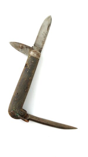 British, Pre WW1 - 1937 Dated, Large Military Clasp Knife / Jack Knife, by Wade & Butcher Sheffield – Broad Arrow Marked