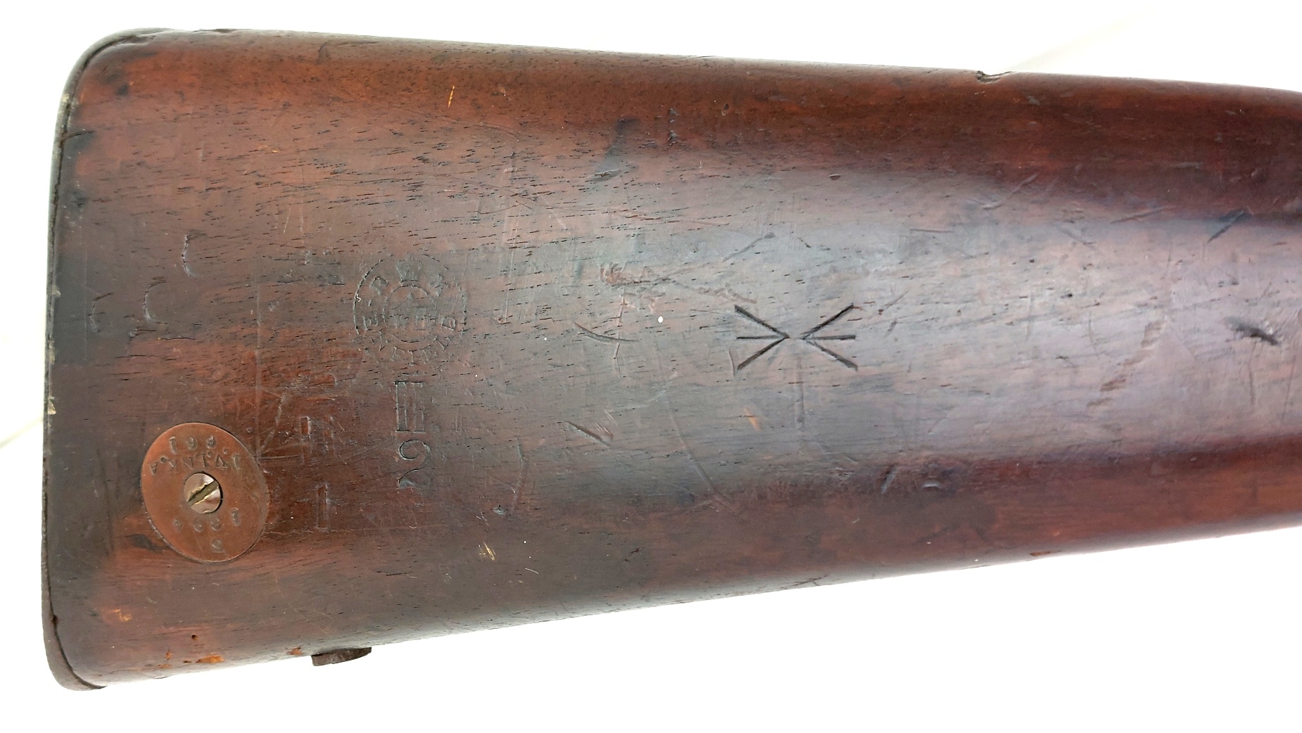 British, c.1882 Dated, Enfield Martini-Henry Mk II Carbine – S-X Strengthened Extractor Upgrade – Liverpool Volunteer Battalion Marked – Original Cleaning Rod, Obsolete Calibre - Image 2