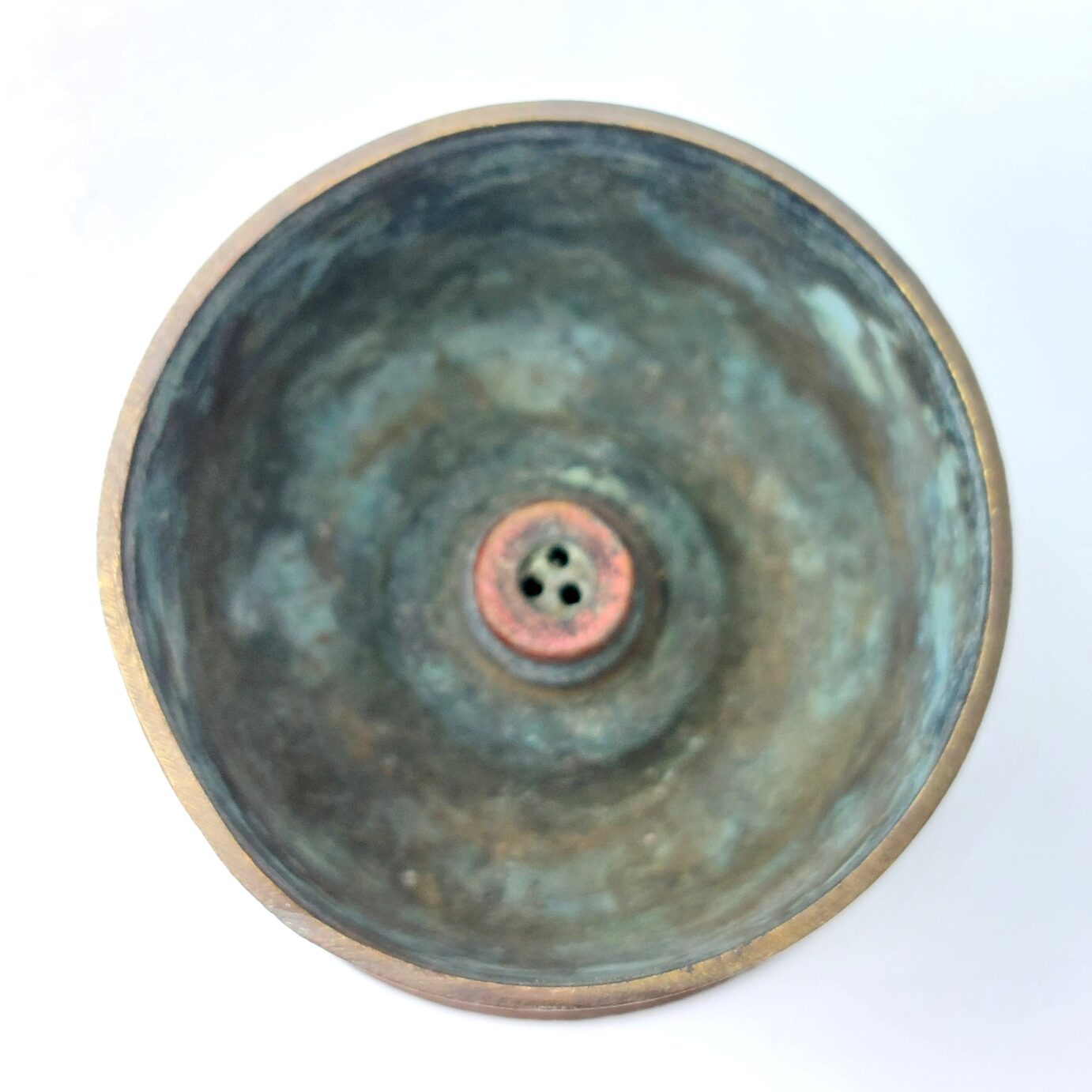 British, Cold War - Dated 1965, Royal Navy ‘N’ Marked, A/S 12 Anti-Submarine Brass Cartridge Case, Trench Art Ashtray Conversion, ECC - Image 2
