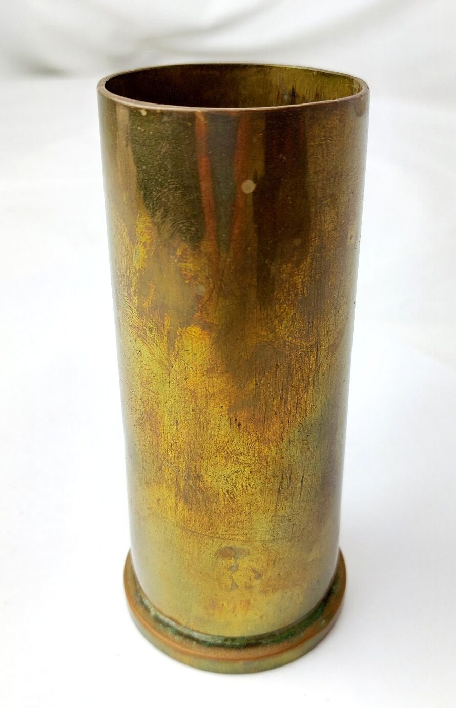 British, WW2 - 1944 Dated, 40mm Mark IV Bofors Anti-Aircraft Brass Shell Case, (ECC), Cut-Down Trench Art Vase - Image 2