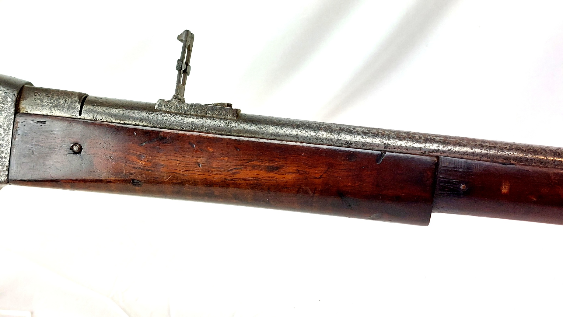 British, c.1882 Dated, Enfield Martini-Henry Mk II Carbine – S-X Strengthened Extractor Upgrade – Liverpool Volunteer Battalion Marked – Original Cleaning Rod, Obsolete Calibre - Image 4