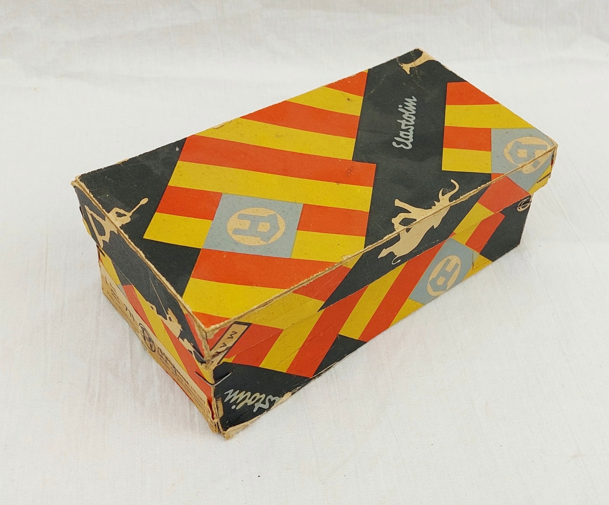Boxed 1930s Hausser For Elastolin German Tinplate Anti Tank Gun - Image 4