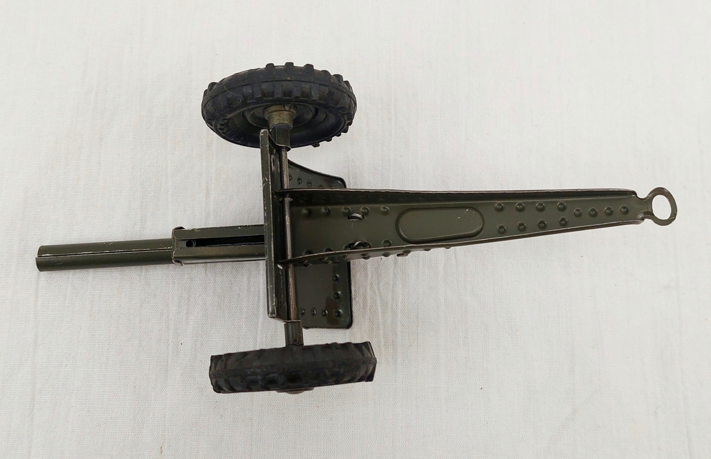 Boxed 1930s Hausser For Elastolin German Tinplate Anti Tank Gun - Image 7