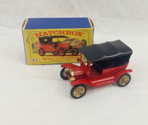 Boxed Matchbox Y-1 1911 Model T Ford