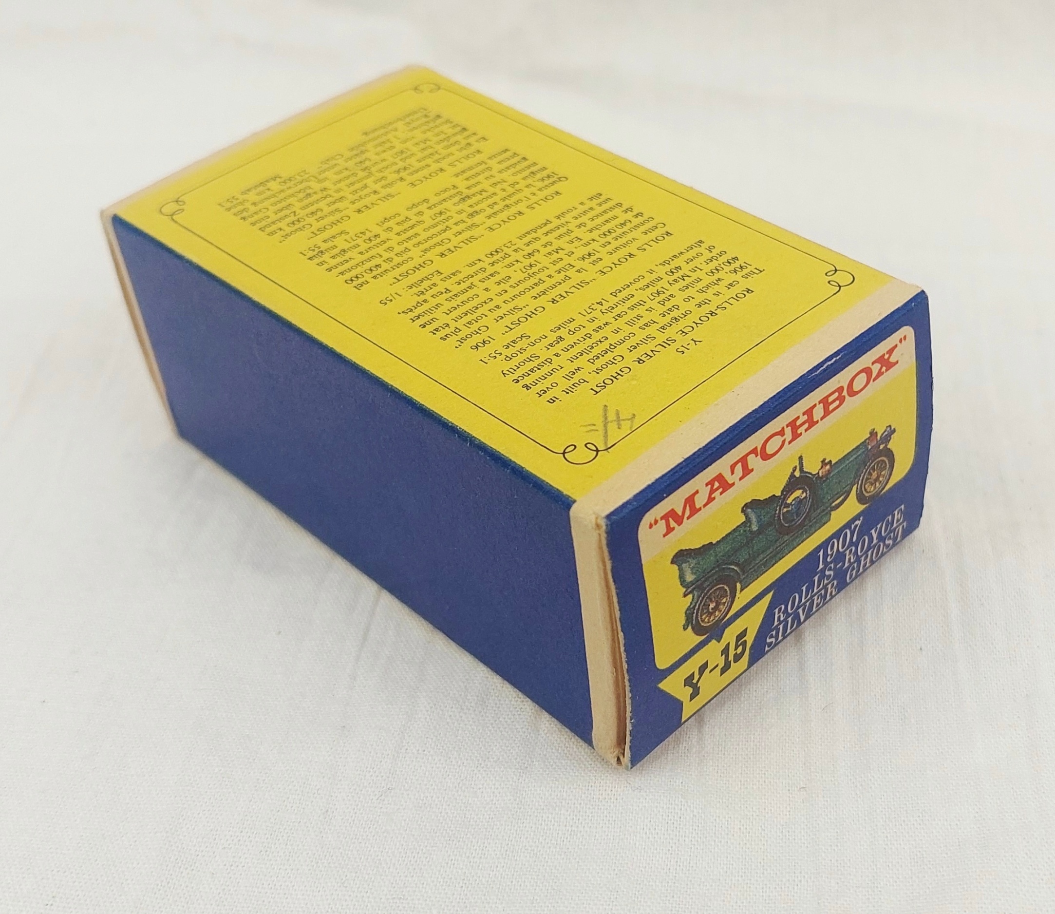 Boxed Matchbox Y-15 Rolls Royce Silver Ghost - Image 5