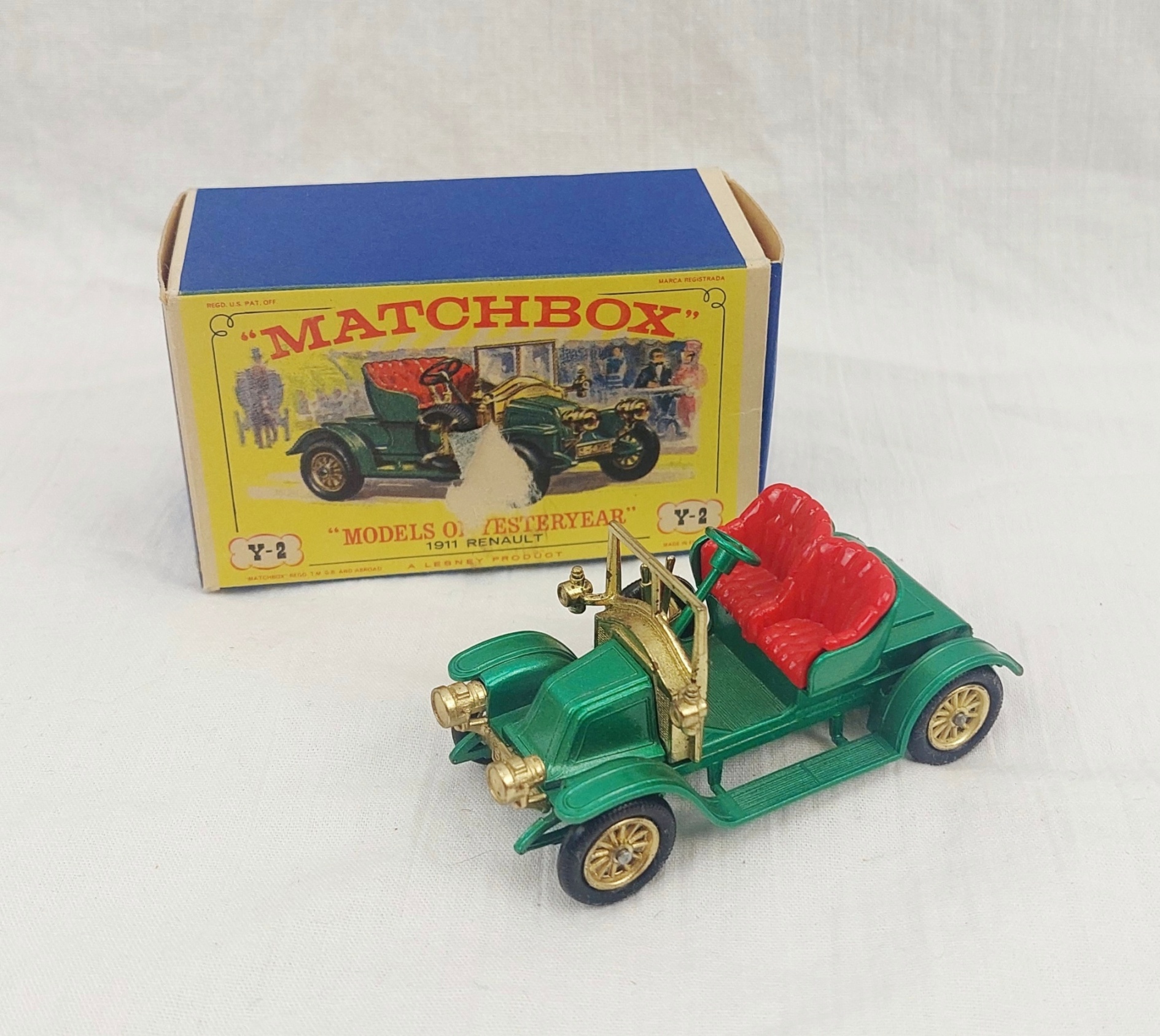 Boxed Matchbox Y-2 1911 Renault