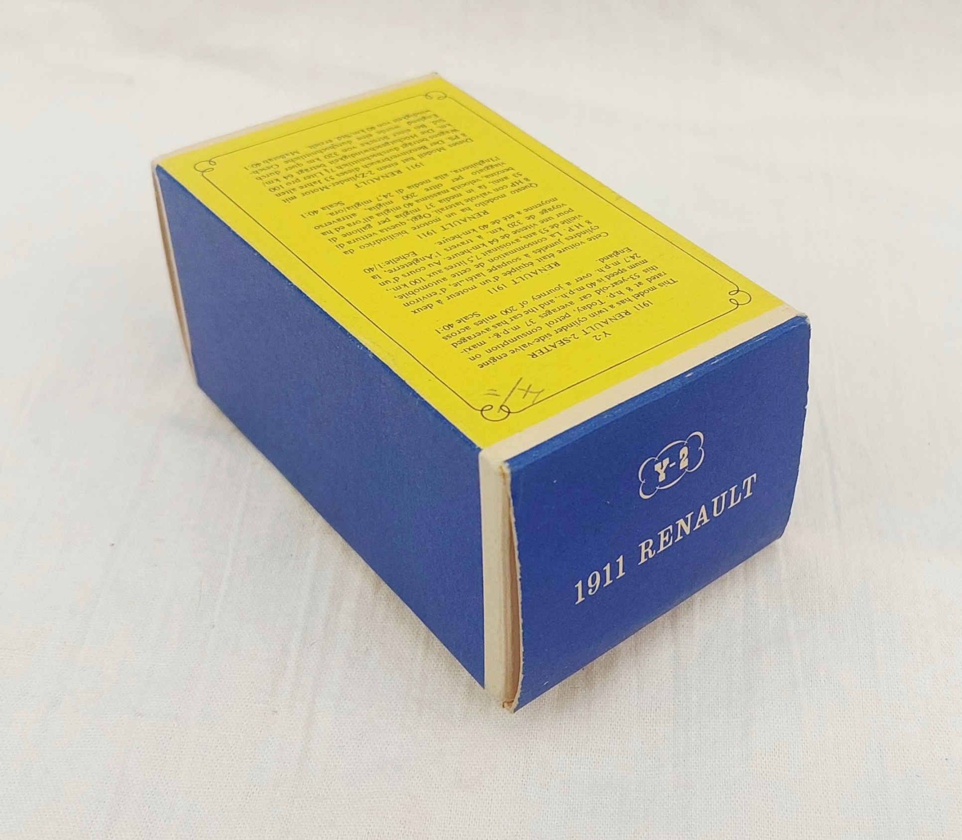 Boxed Matchbox Y-2 1911 Renault - Image 5