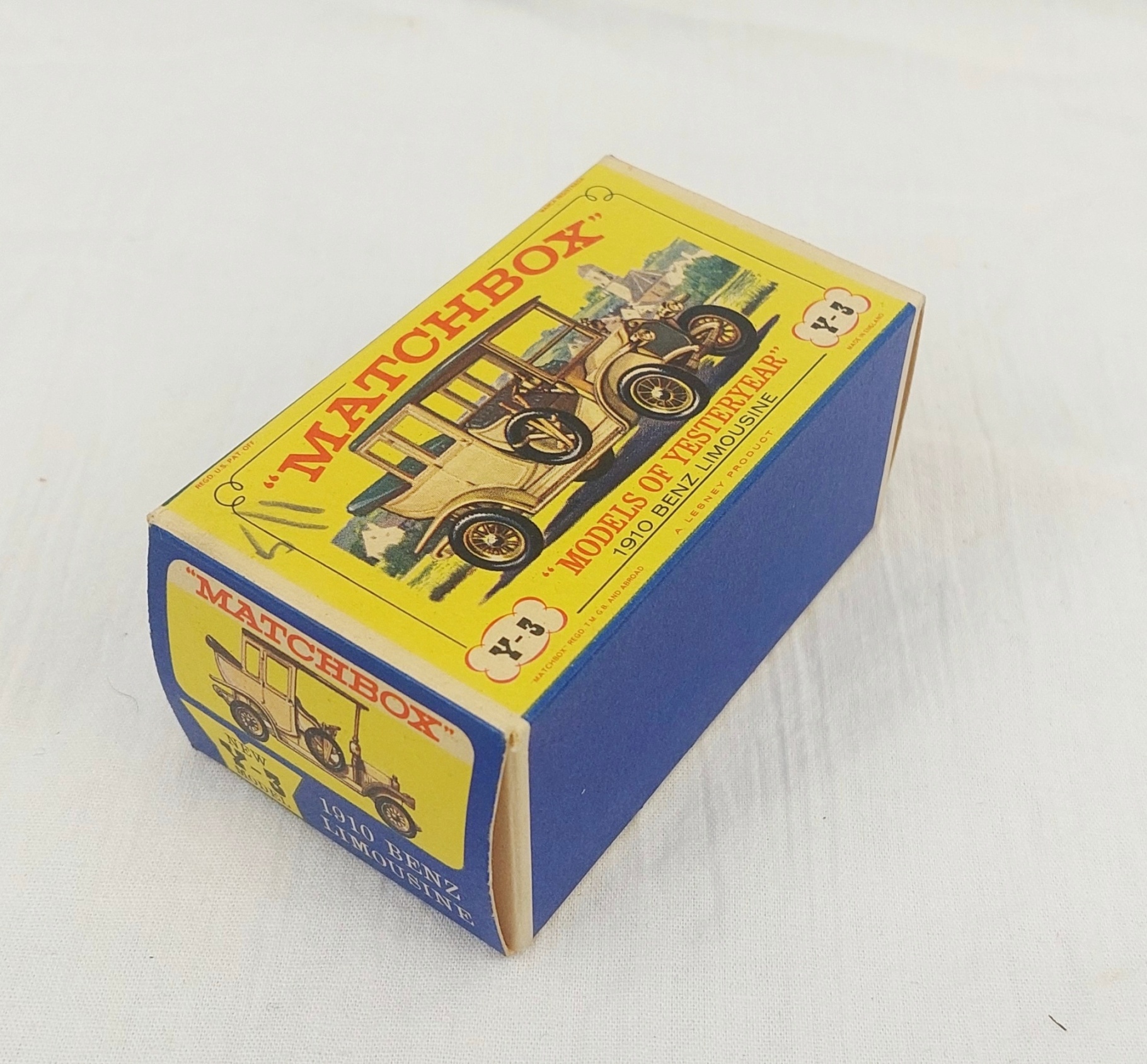 Boxed Matchbox Y-3 1910 Benz Limousine - Image 6