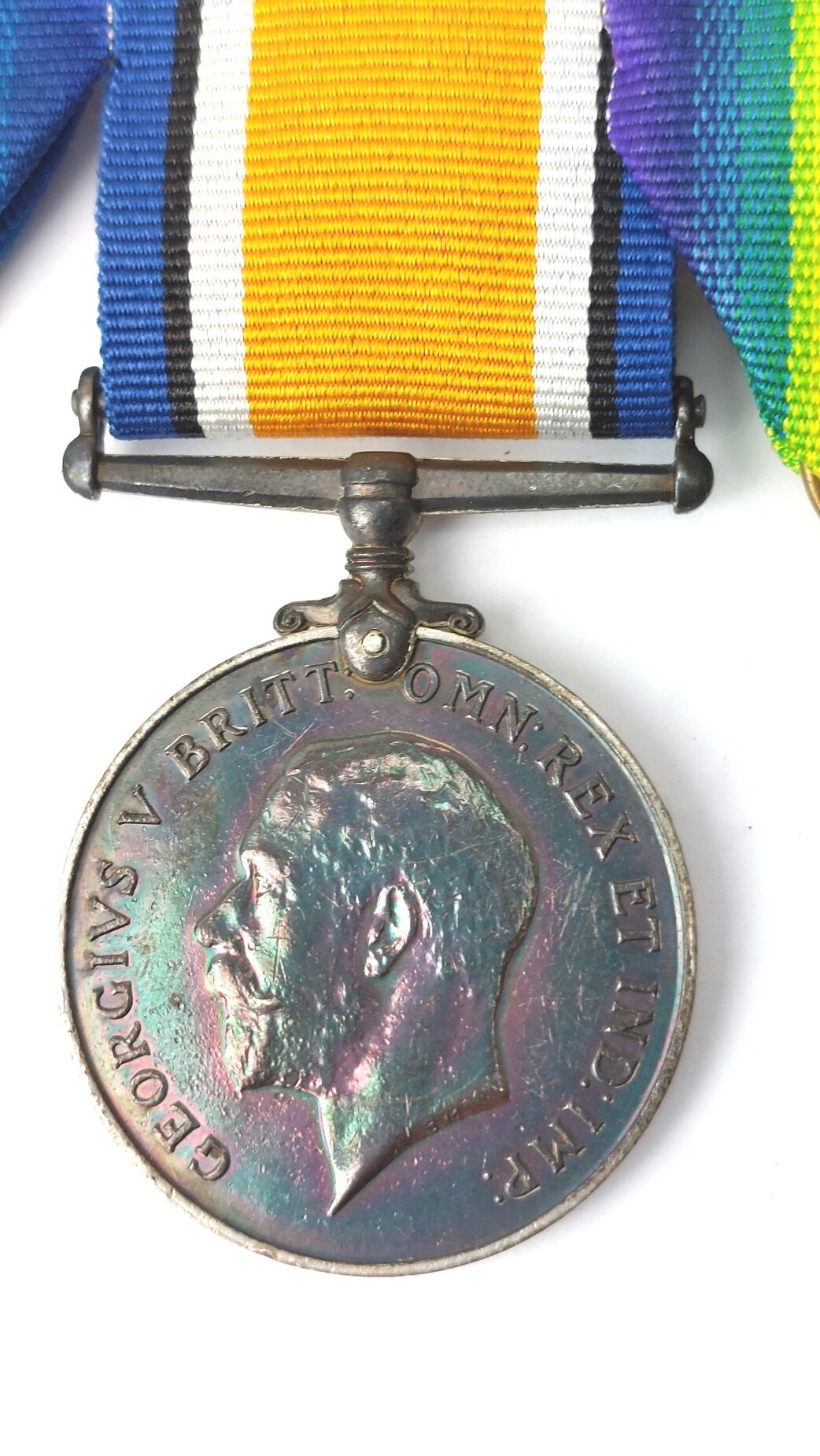 British, WW1, Medal Trio - 1914 Star with 5th Aug–22nd Nov Clasp & Rosette, Named to 26428 Gunner George Gray, Royal Garrison Artillery – Old Contemptible, India Service & Qualified Artillery Saddler - Image 6