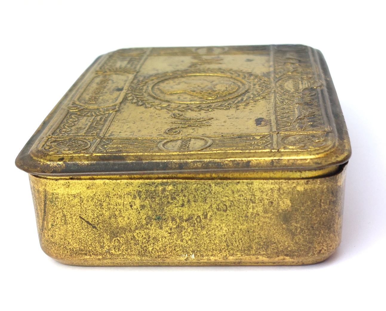 British, WW1, Princess Mary 1914 Christmas Gift Fund Tin - Image 7