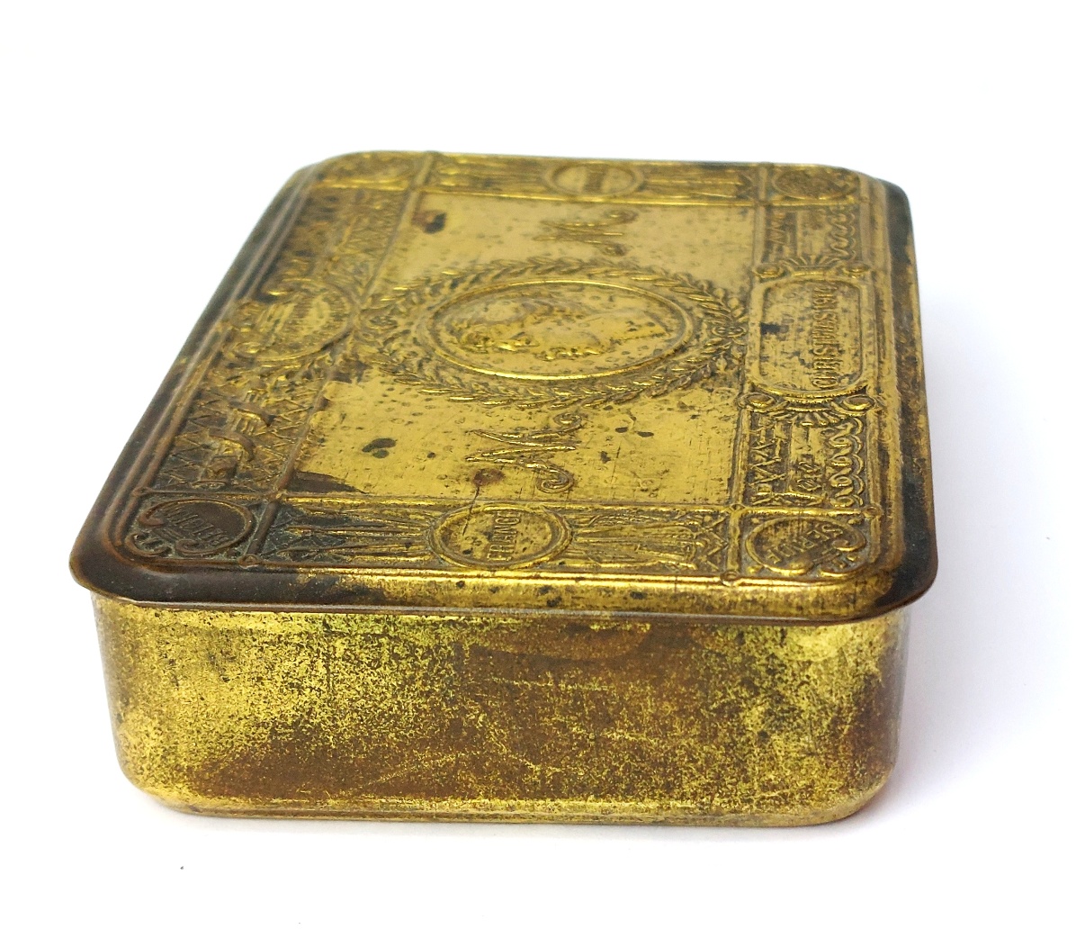 British, WW1, Princess Mary 1914 Christmas Gift Fund Tin - Image 9
