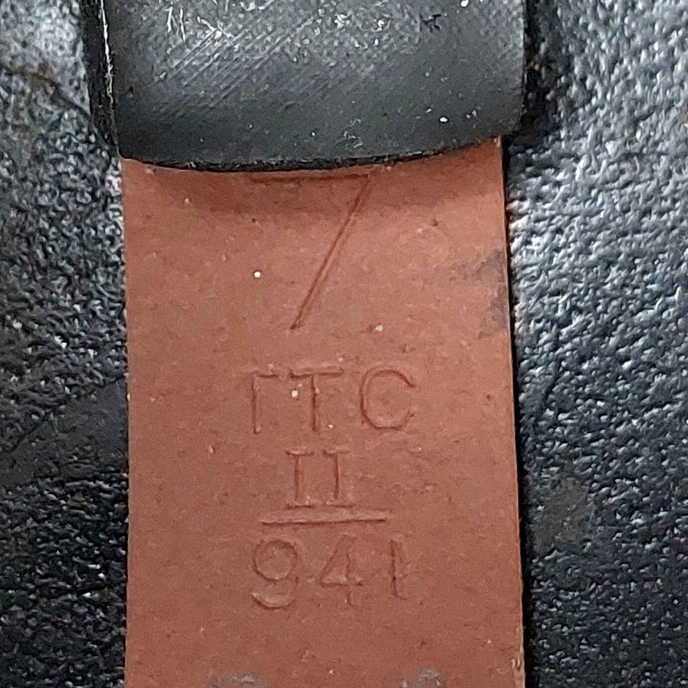 British, WW2, Police Mk II Brodie Helmet by Rubery Owen & Co. with 1941 TTC Liner - Image 13