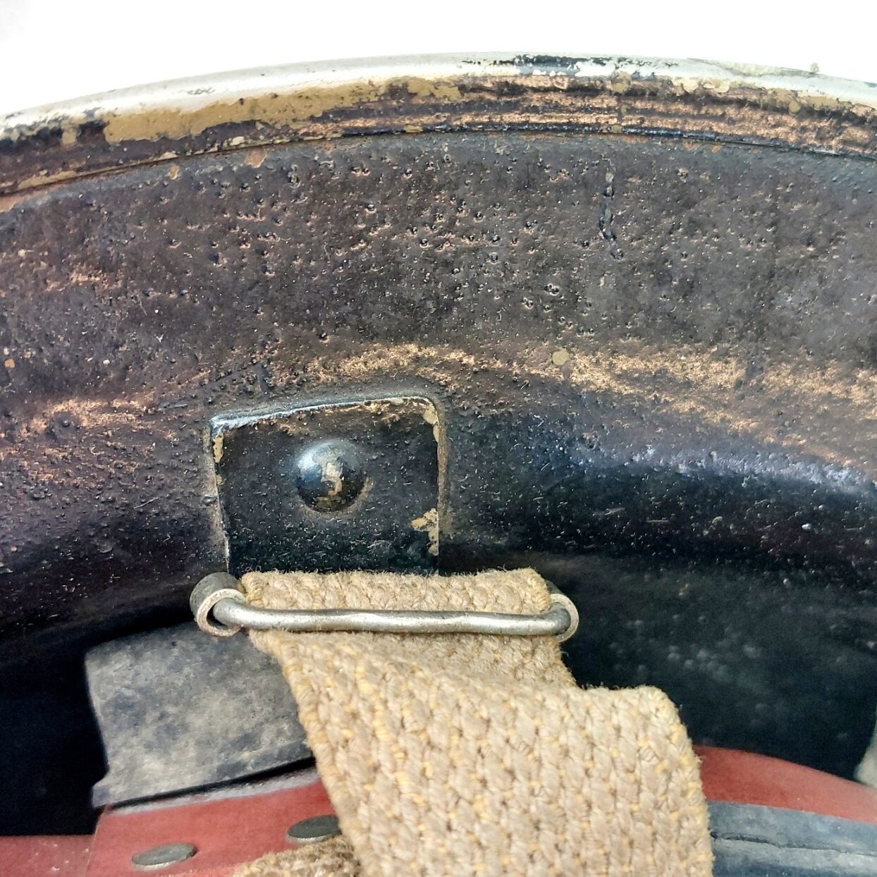 British, WW2, Police Mk II Brodie Helmet by Rubery Owen & Co. with 1941 TTC Liner - Image 14
