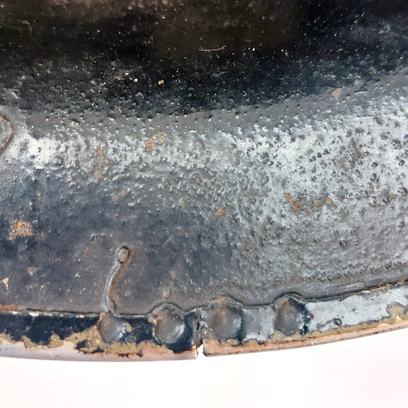 British, WW2, Police Mk II Brodie Helmet by Rubery Owen & Co. with 1941 TTC Liner - Image 16