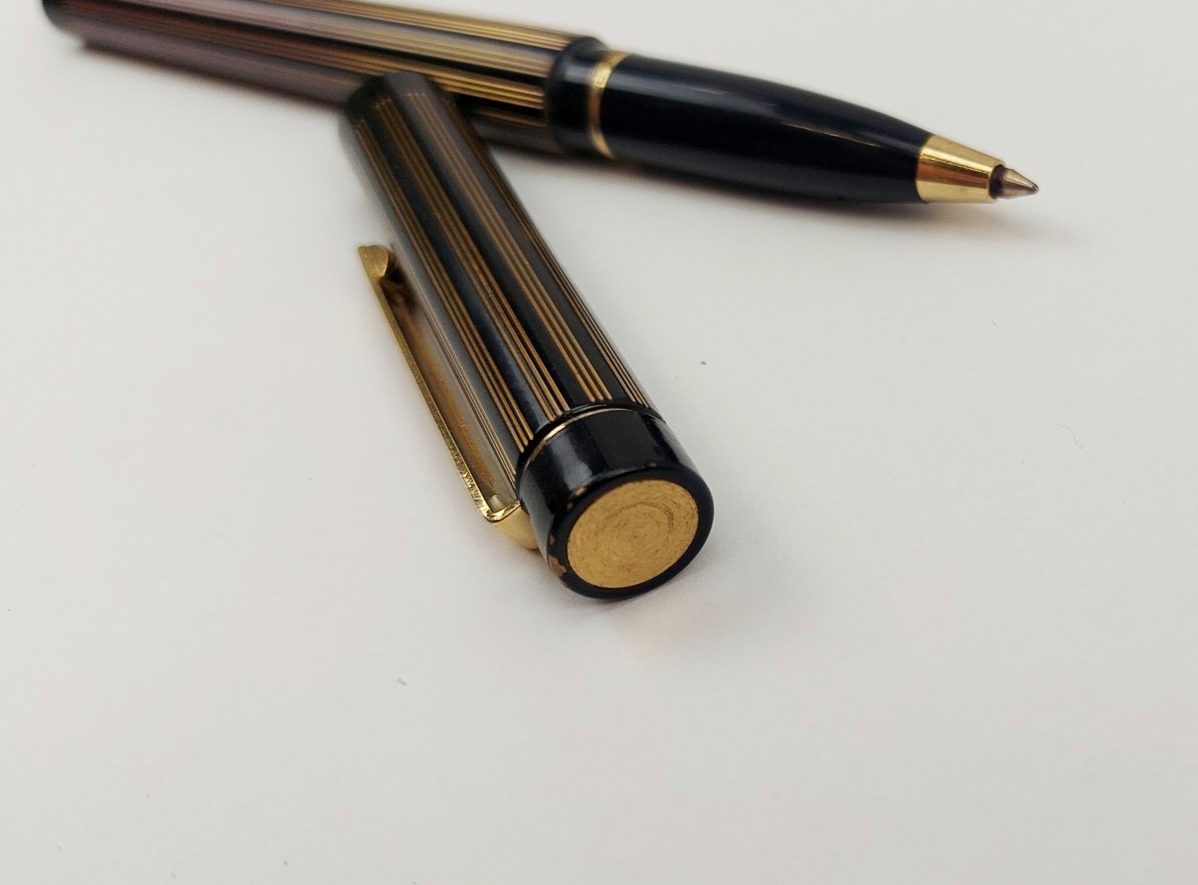 Cased Shaeffer Targa Regency Stripe Pen With Lid - Image 4