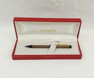 Cased Shaeffer Targa Regency Stripe Propelling Pencil