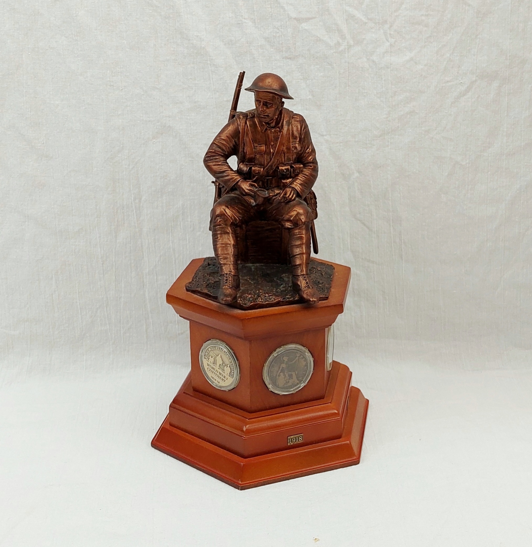 Danebury Mint WW1 Centenary Bronzed Resin Figurine