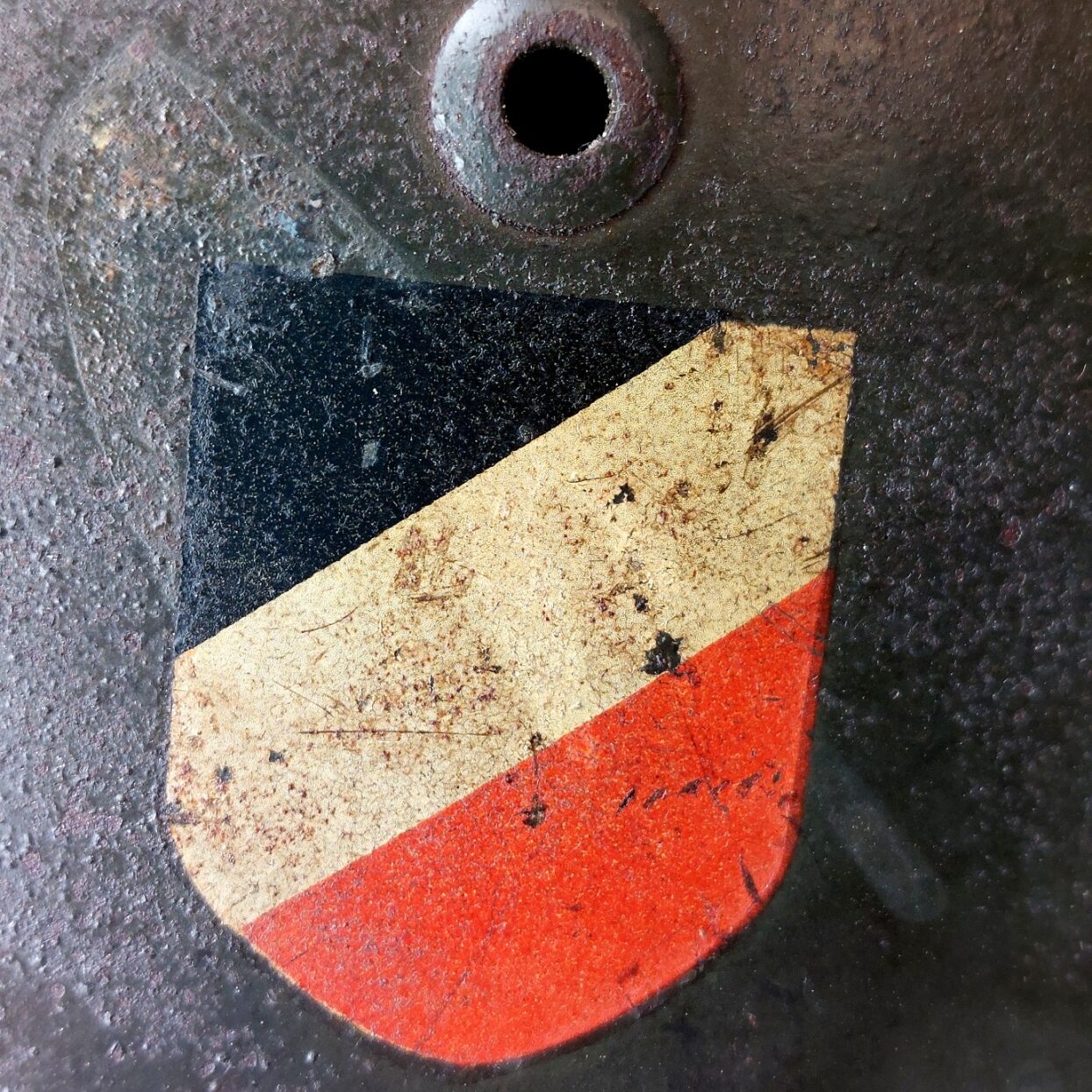 German, Pre-WW2 - c.1936, M35 Double Decal Heer Steel Combat Helmet, NS66, Lot 5755, Pocher Decals - Image 14