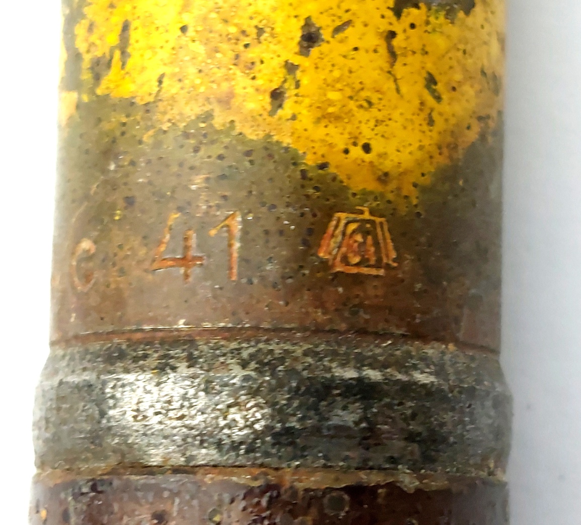 German, WW2 - 1941 Dated, 2cm FlaK 30/38 High Explosive Round, 20×138B “Long Solothurn”, eej, Aufschlagzünder 1504 Fuze, Inert - Image 6
