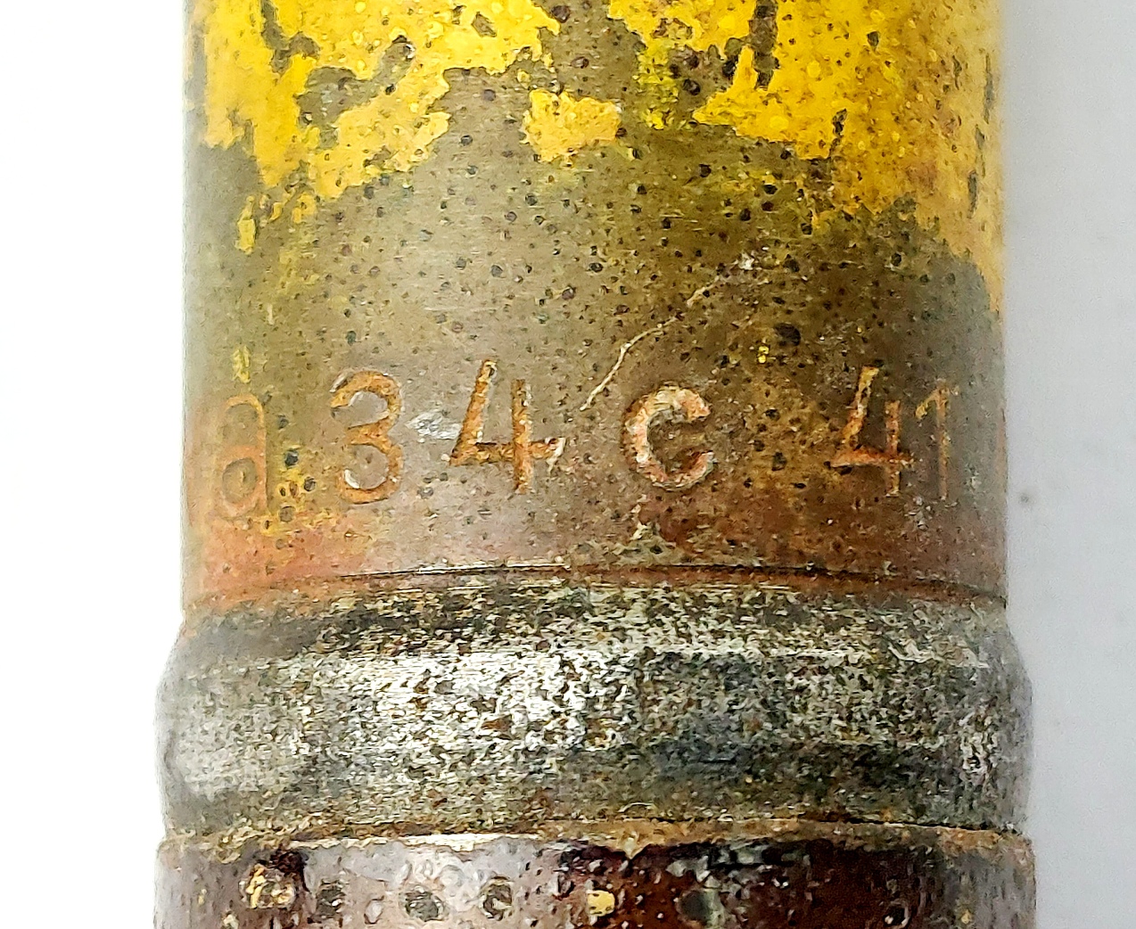 German, WW2 - 1941 Dated, 2cm FlaK 30/38 High Explosive Round, 20×138B “Long Solothurn”, eej, Aufschlagzünder 1504 Fuze, Inert - Image 5