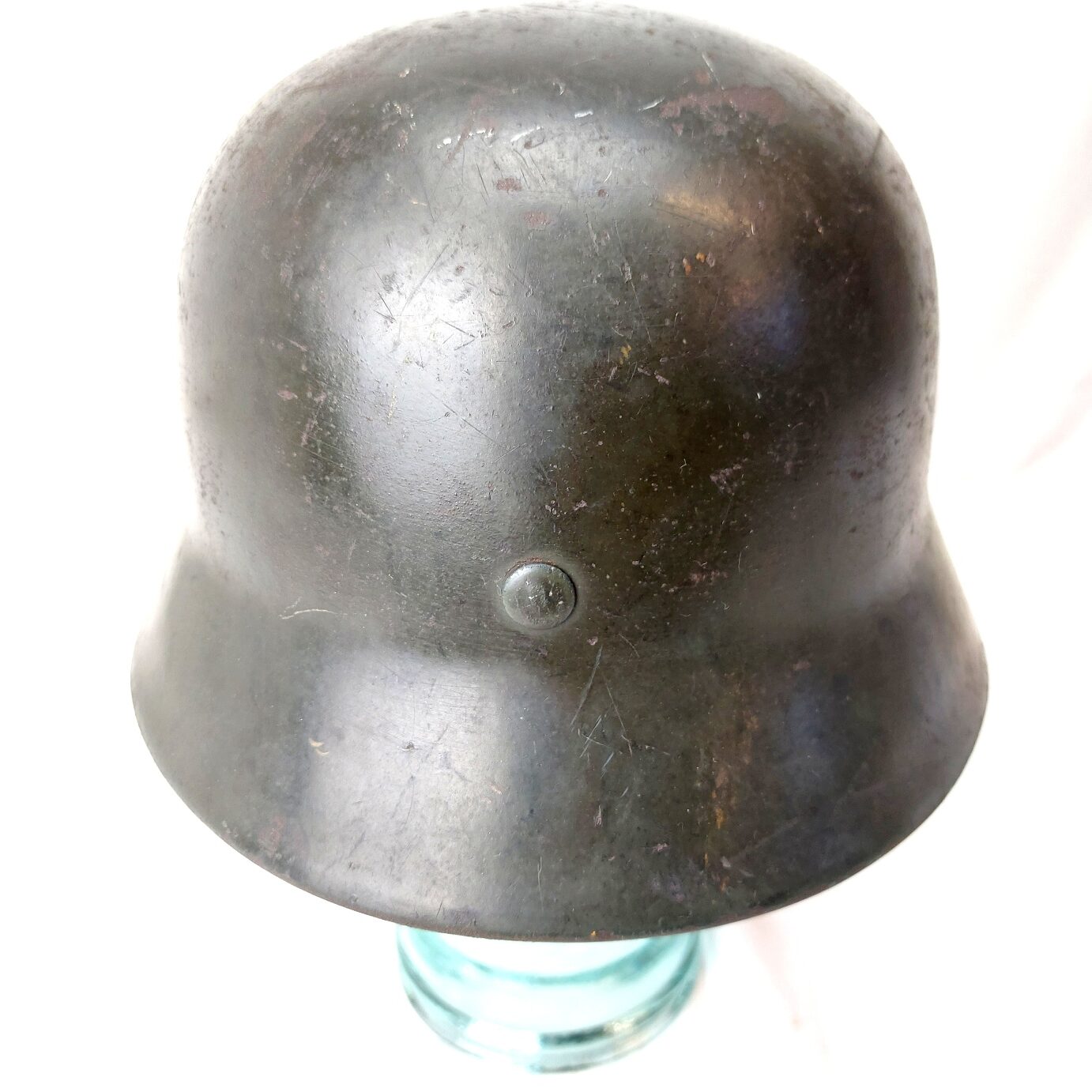 German, Pre-WW2 - c.1936, M35 Double Decal Heer Steel Combat Helmet, NS66, Lot 5755, Pocher Decals - Image 4