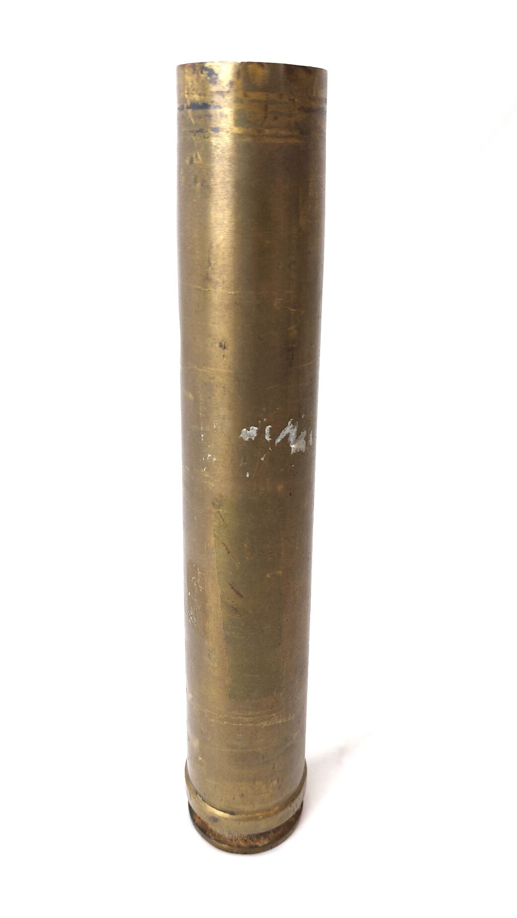 German, Pre-WWII - 1936 Dated, 3.7cm FlaK 18/36 Brass Shell Case – Polte Magdeburg – WaA107 - Image 2