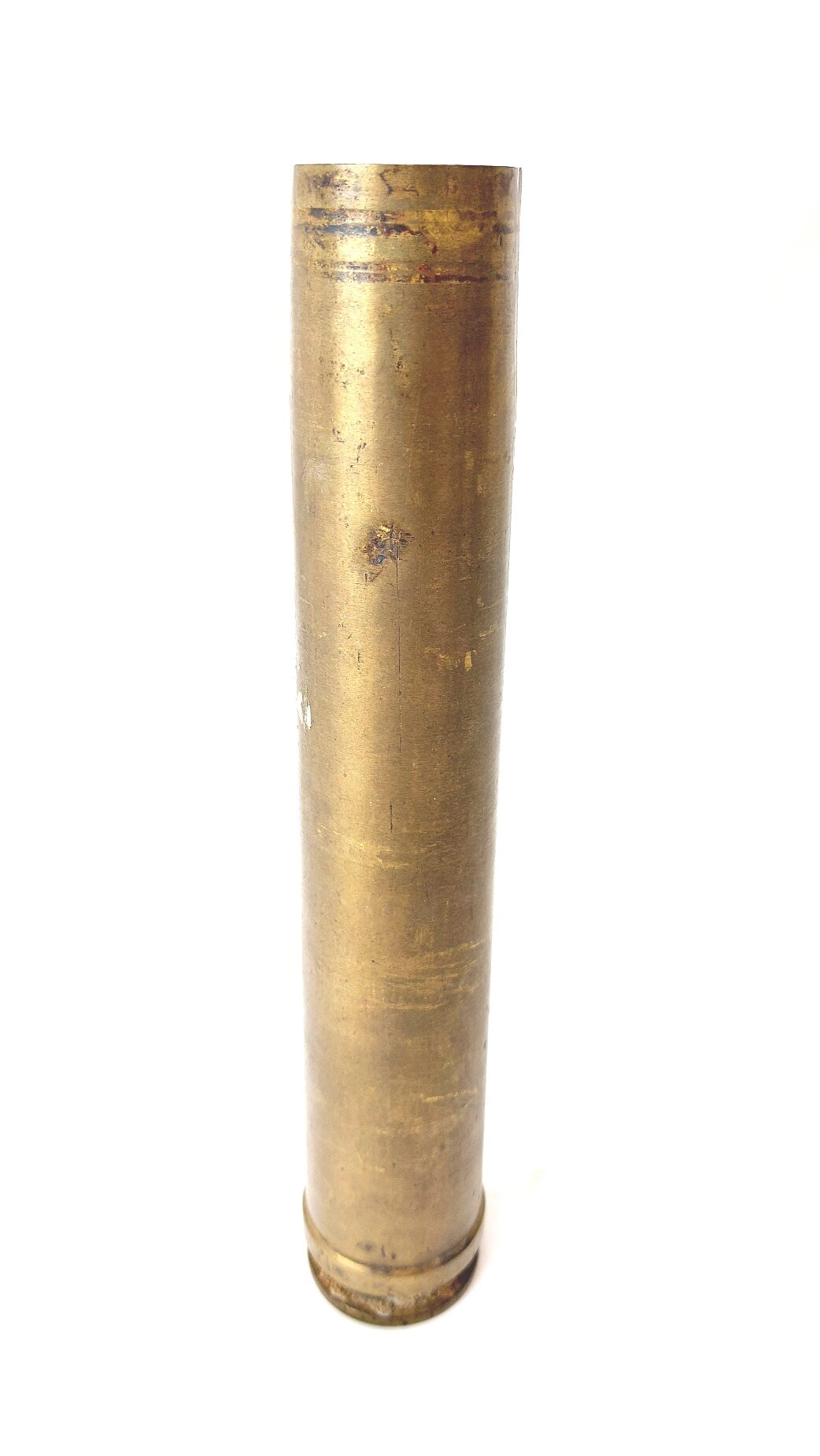 German, Pre-WWII - 1936 Dated, 3.7cm FlaK 18/36 Brass Shell Case – Polte Magdeburg – WaA107 - Image 3
