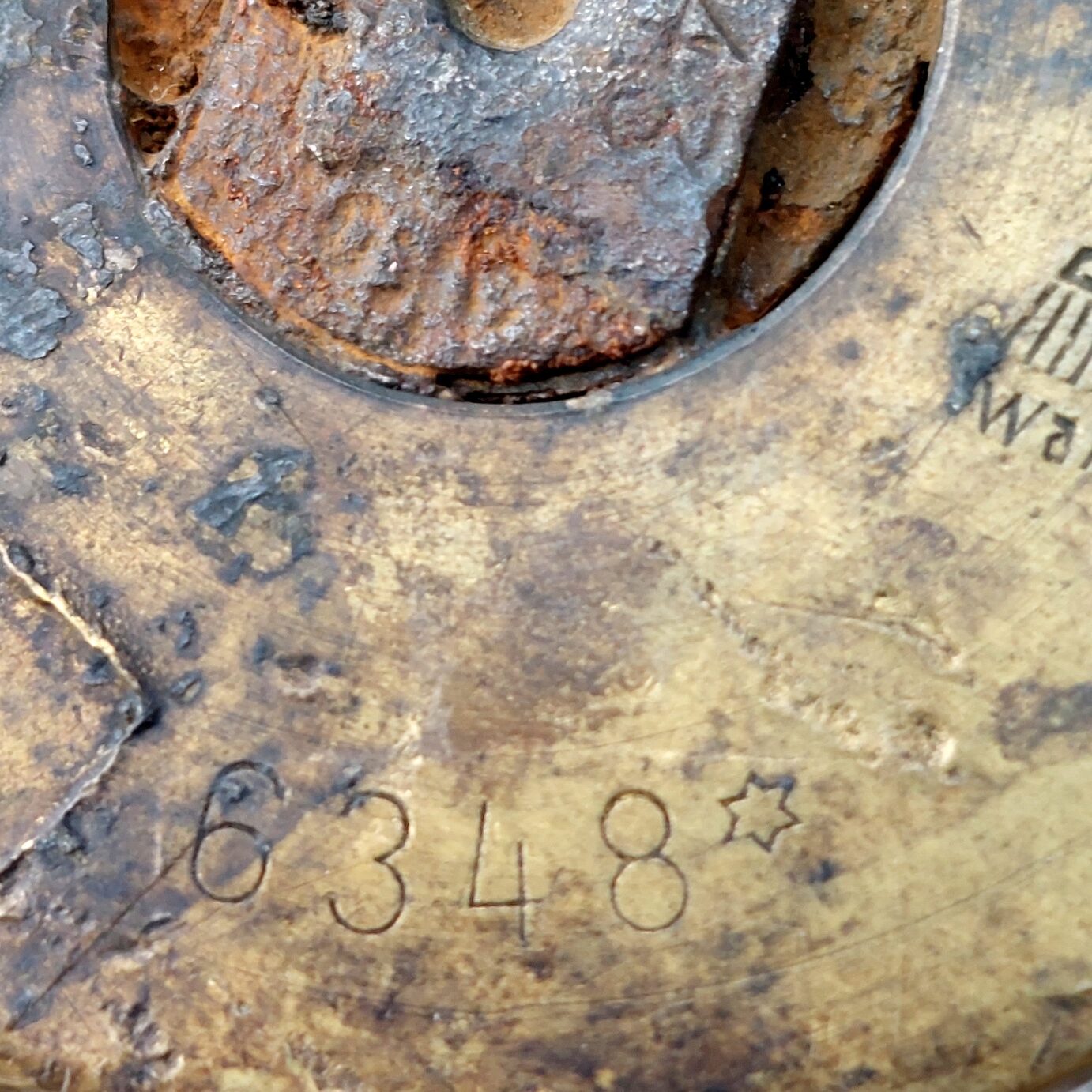 German, Pre-WWII - 1936 Dated, 3.7cm FlaK 18/36 Brass Shell Case – Polte Magdeburg – WaA107 - Image 8