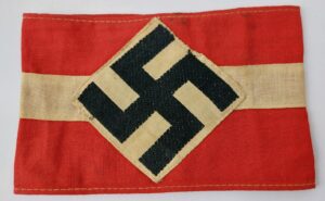 German, WW2, Hitler Youth (Hitlerjugend) Armband, Multi-Construction Cloth Example