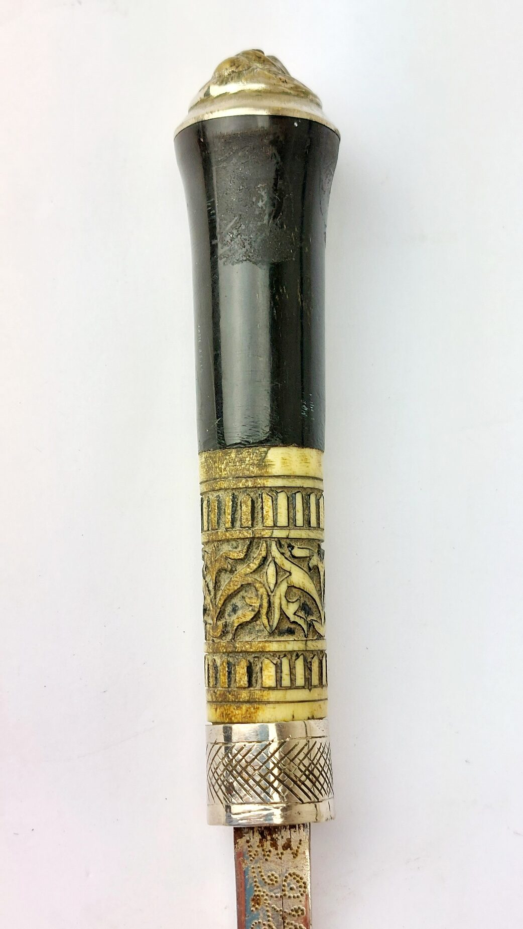 Indian, Late 19th to Early 20th Century, Concealed Military Swagger-Swagger Sword Stick, with Locking Mechanism - Image 6