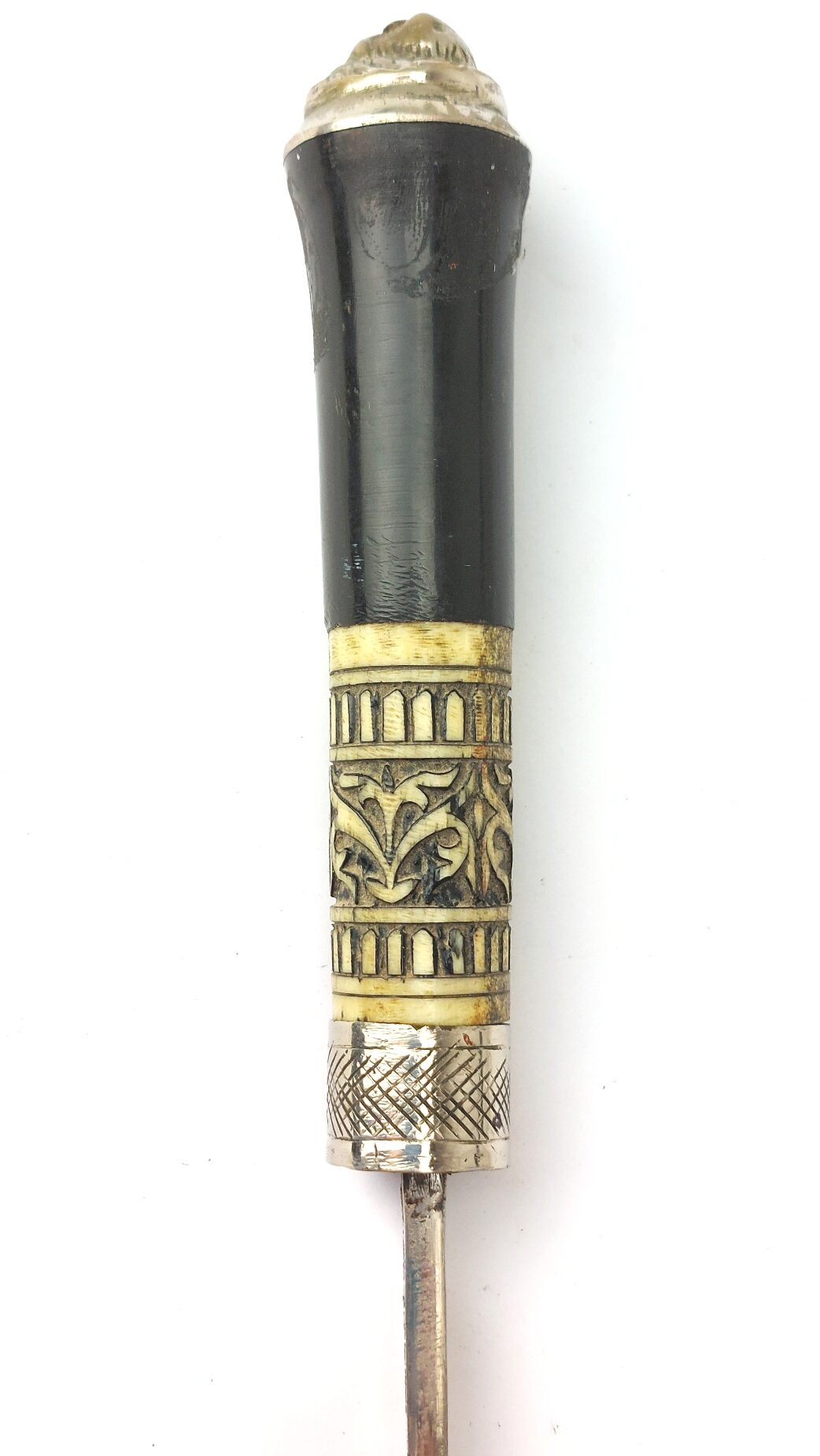 Indian, Late 19th to Early 20th Century, Concealed Military Swagger-Swagger Sword Stick, with Locking Mechanism - Image 7