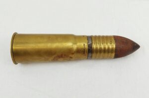 Inert Early 20th Century Japanese 47mm Hotchkiss Cannon Round #2