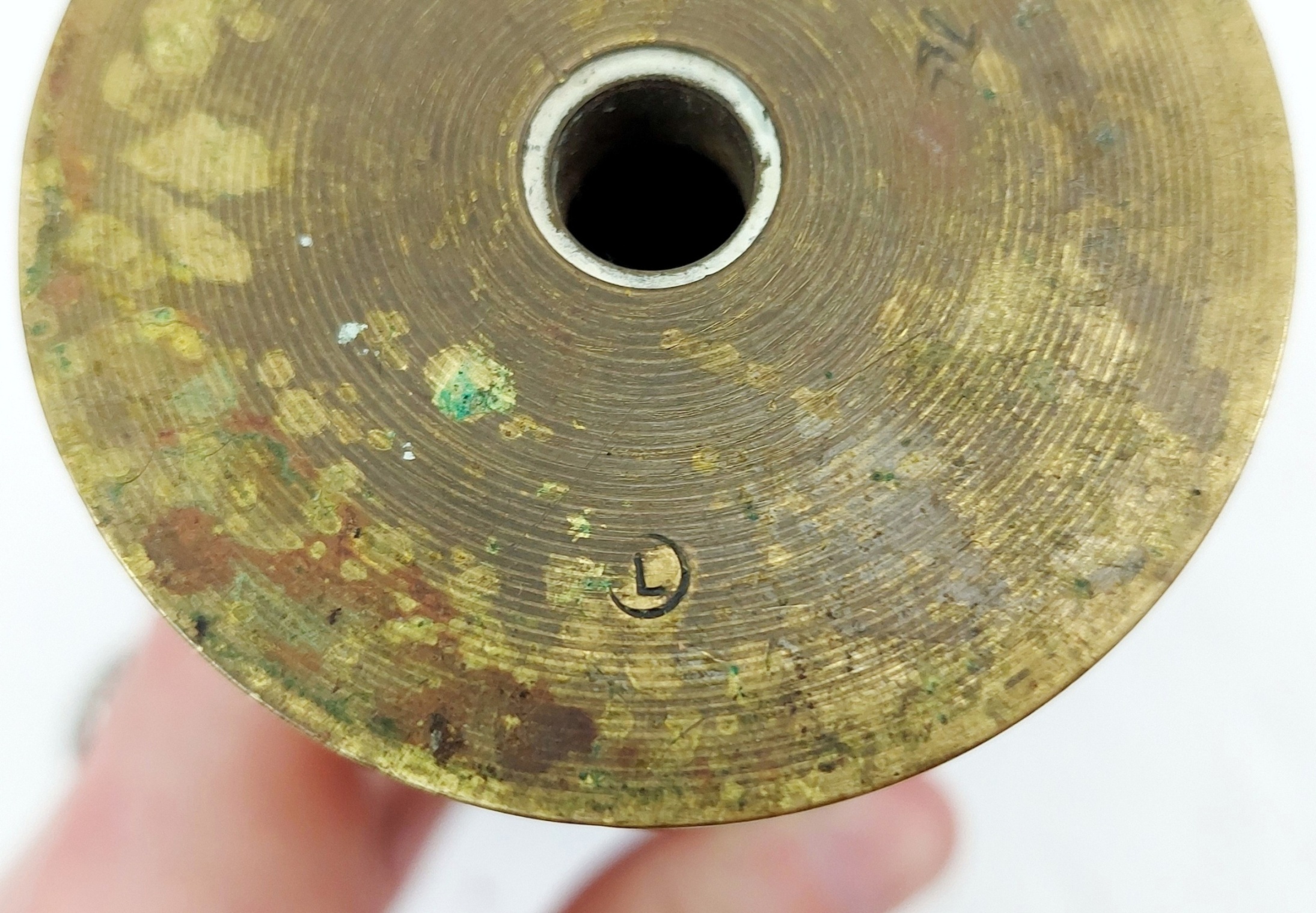 Inert Early 20th Century Japanese 47mm Hotchkiss Cannon Round #2 - Image 5