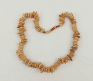 3000 BC French Neolithic Quartz Stone Bead Necklace