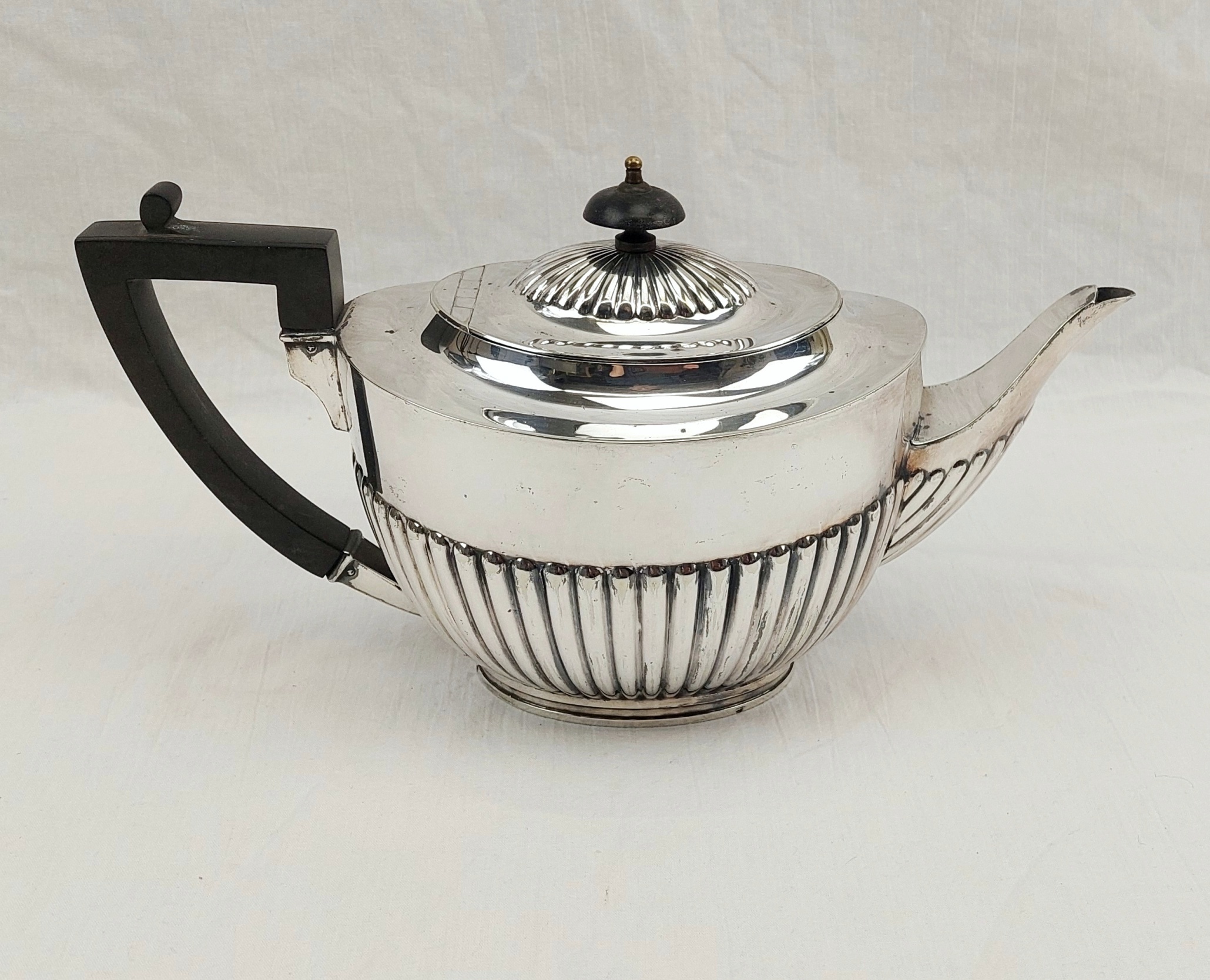 Antique Silver Plate Teapot