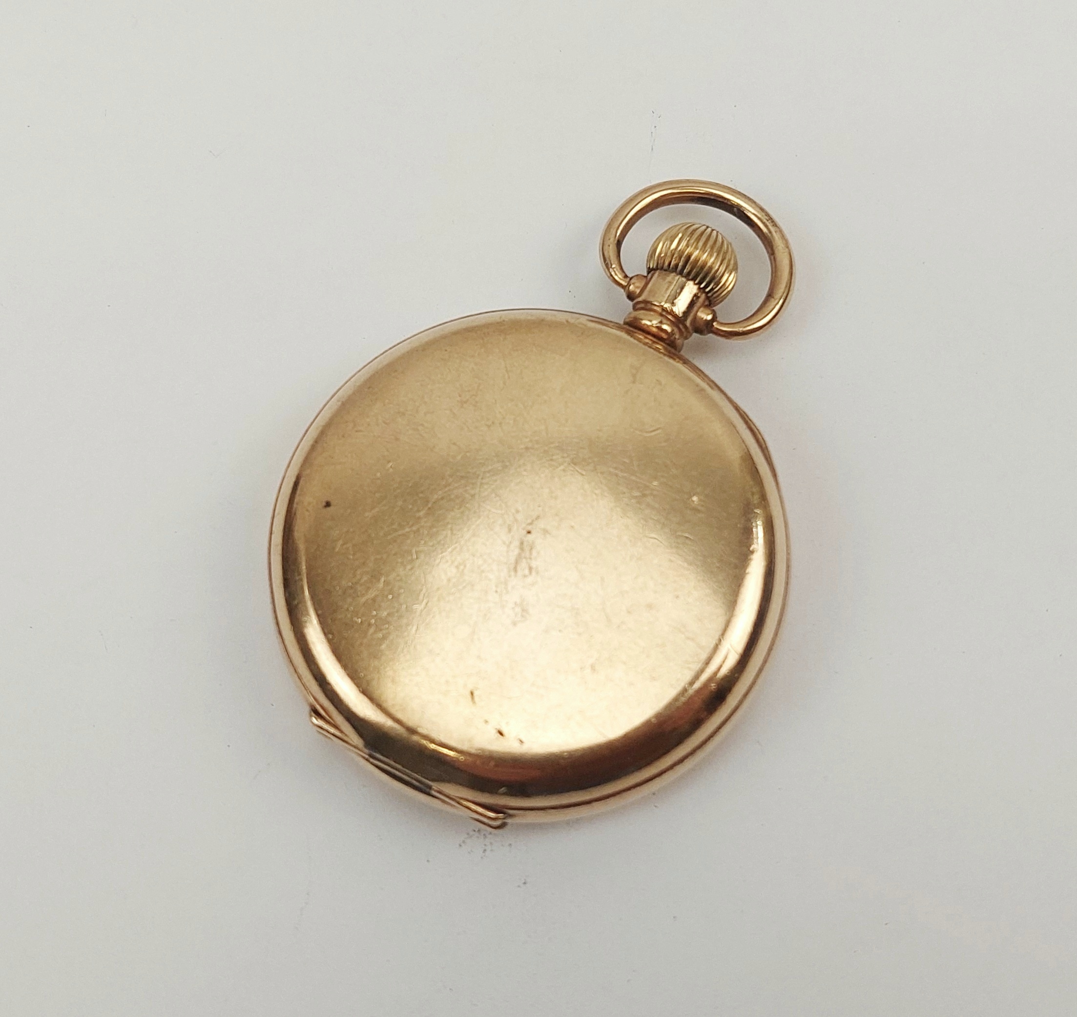 c1900 Gold Filled Full Hunter Pocket Watch by Thomas Russell & Son - Image 11