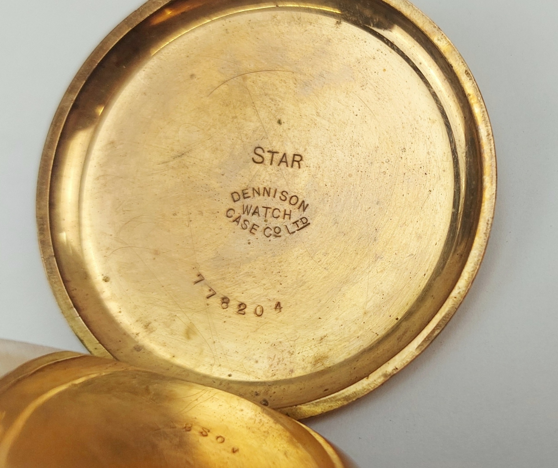 c1900 Gold Filled Full Hunter Pocket Watch by Thomas Russell & Son - Image 13